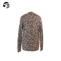 Autumn Winter womens sweaters leopard Cardigans plus size sweater women